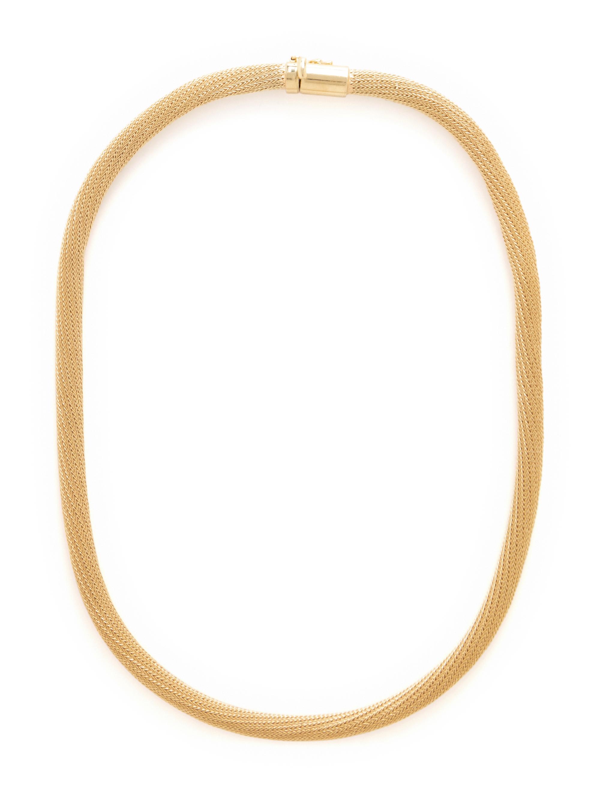 YELLOW GOLD NECKLACE