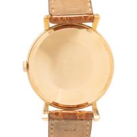IWC, 18K YELLOW GOLD WATCH WITH FLARED LUGS