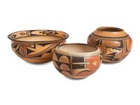 Collection of Hopi Pottery