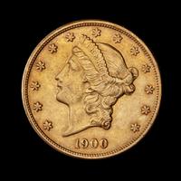 A United States 1900 Liberty Head $20 Gold Coin