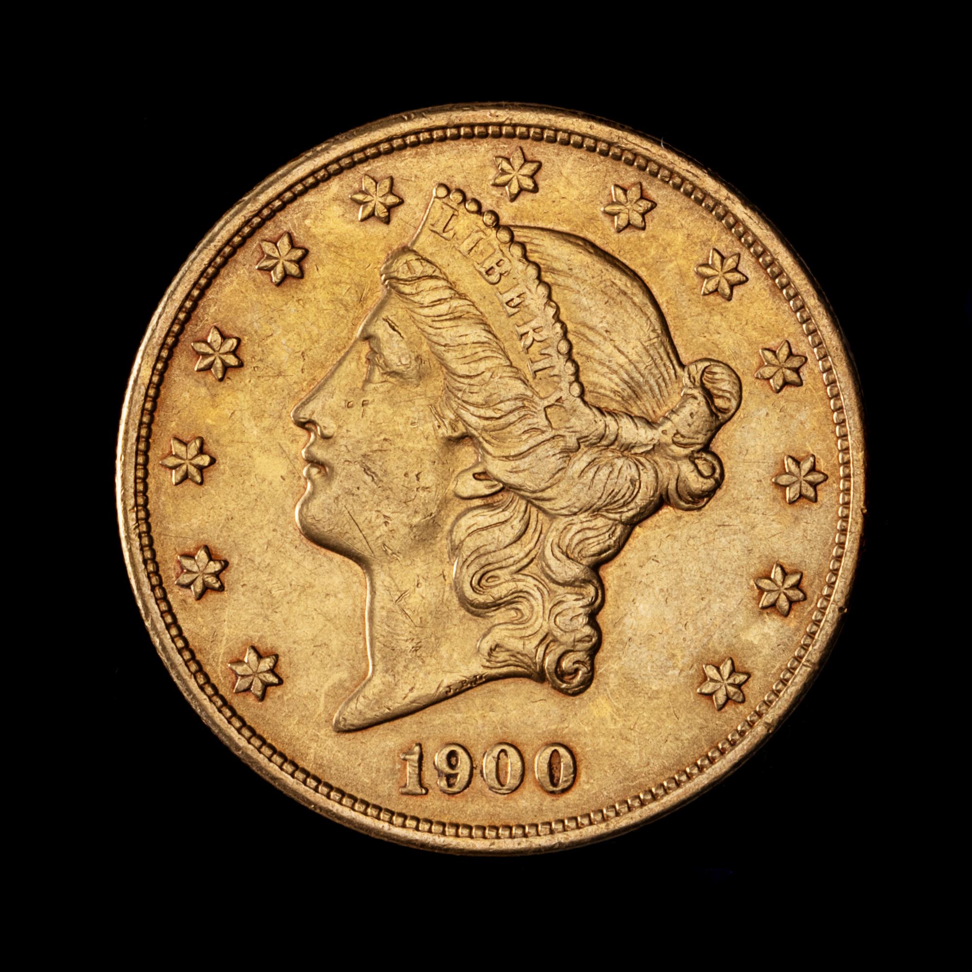 A United States 1900 Liberty Head $20 Gold Coin