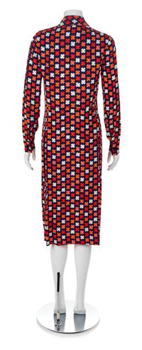 Givenchy Nouvelle Boutique Navy Floral Dress, 1980-90s No size label