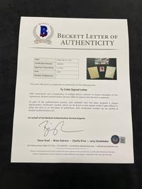 A Ty Cobb Hand Written and Signed Two-Page Letter Dated April 10, 1959 With Apology and Extraordinary Personal Content (BAS Beckett Authentication Services Certified),