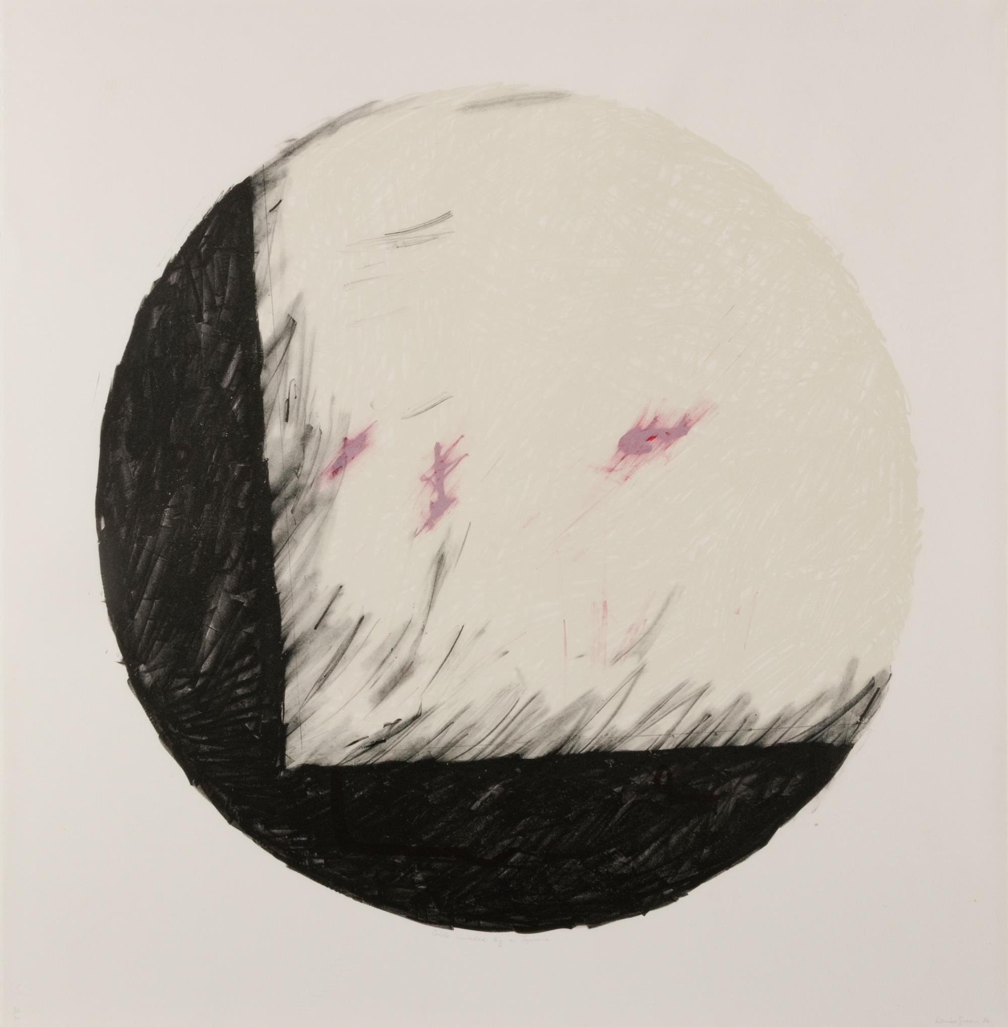 Circle Invaded by a Square