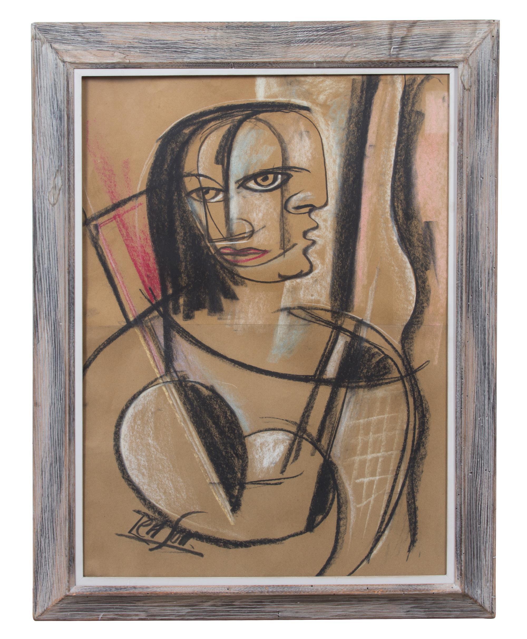 Artist Unknown, (20th Century), Untitled, (Abstract Faces)