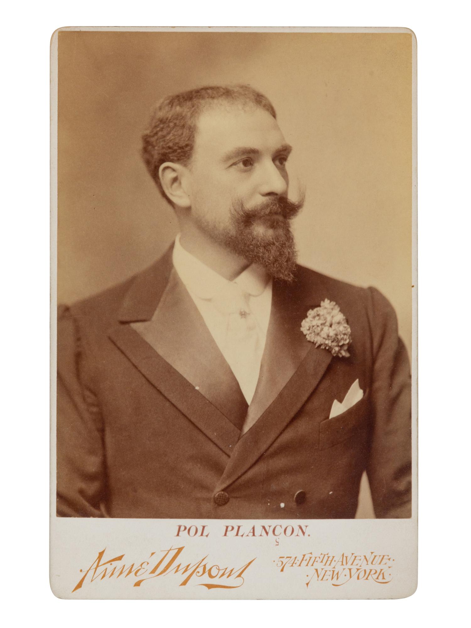 [19TH AND 20TH-CENTURY OPERA SINGERS]. A group of 7 photographs, cabinet photographs, photographic postcards, or photographic prints of opera singers from the 1890s-1900s, most signed, comprising images of: