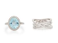 COLLECTION OF DIAMOND RINGS