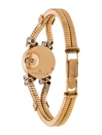 JAEGER-LeCOULTRE, 18K YELLOW GOLD AND DIAMOND WRISTWATCH