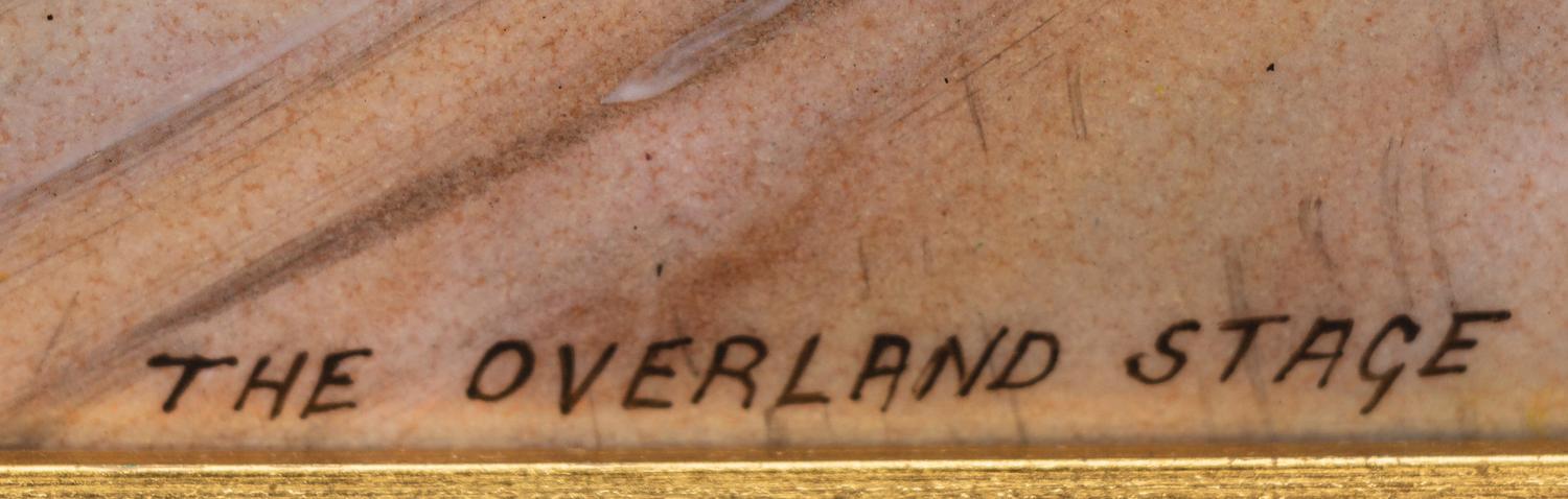 The Overland Stage , number 11/100