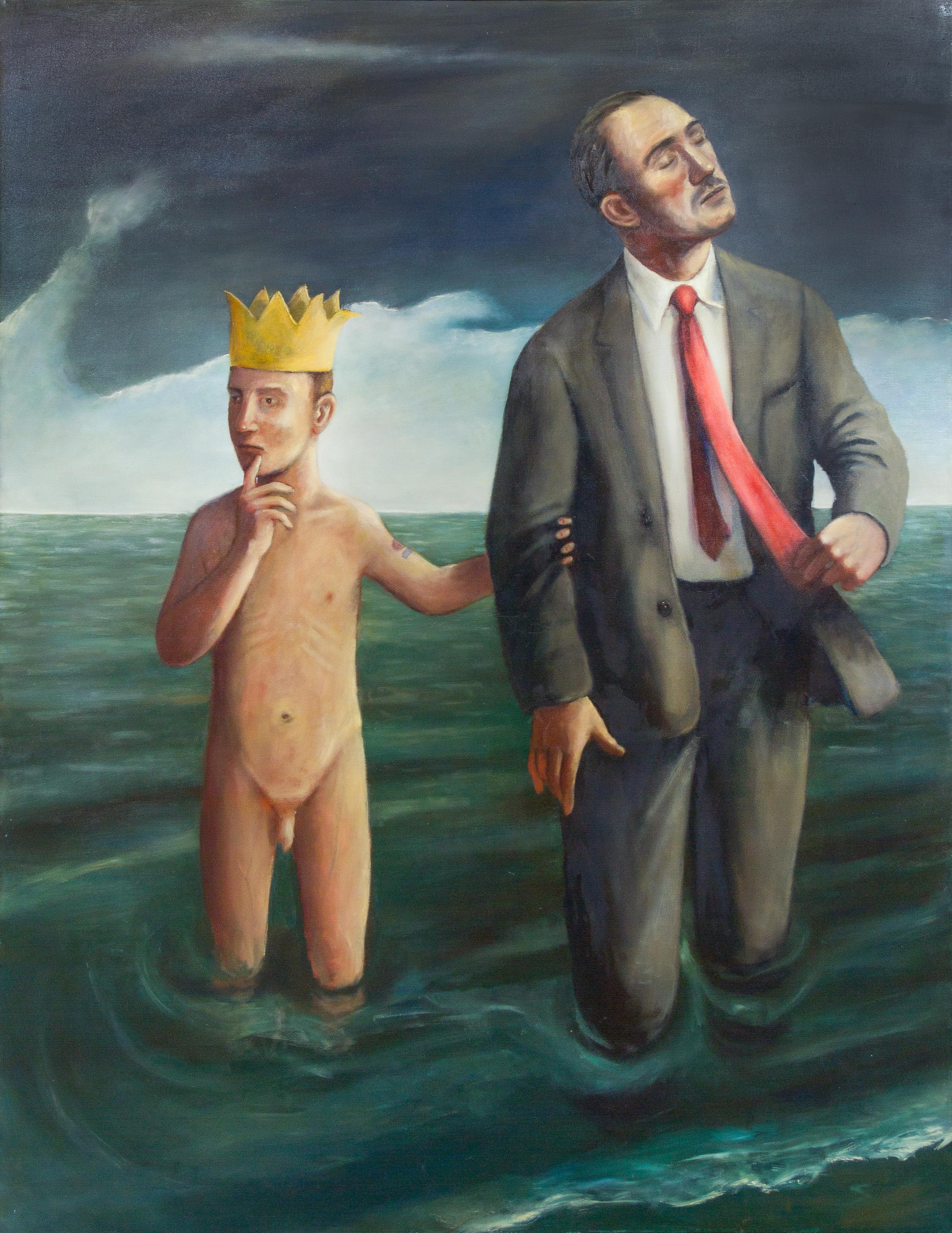 John Kirby, (British, b. 1949), The Sea, 1988