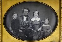 [Daguerreotype] A Pair of Daguerreotypes of the Same Family