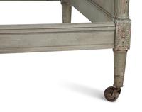 A Louis XVI Style Gray-Painted Daybed