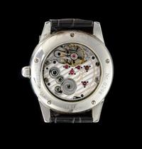 A Stainless Steel Ref. 1845 Regulator Wristwatch, Glashütte,