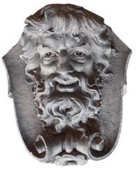 A Terra Cotta Building Ornament 19" W x 13" D x 23" H — United States, Circa 1900