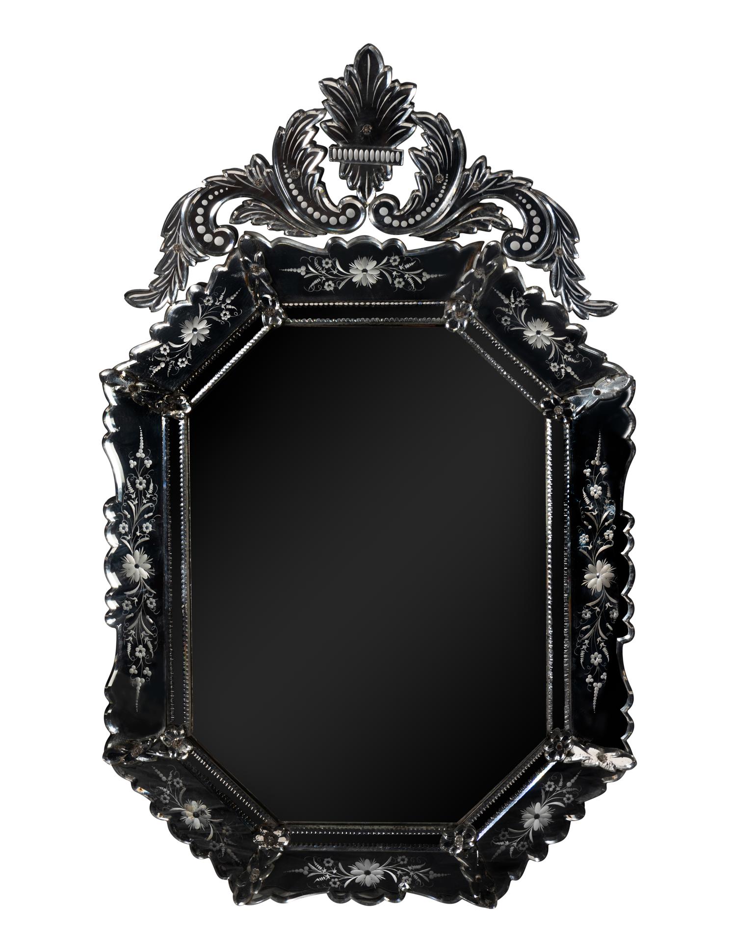 A Venetian Glass Mirror