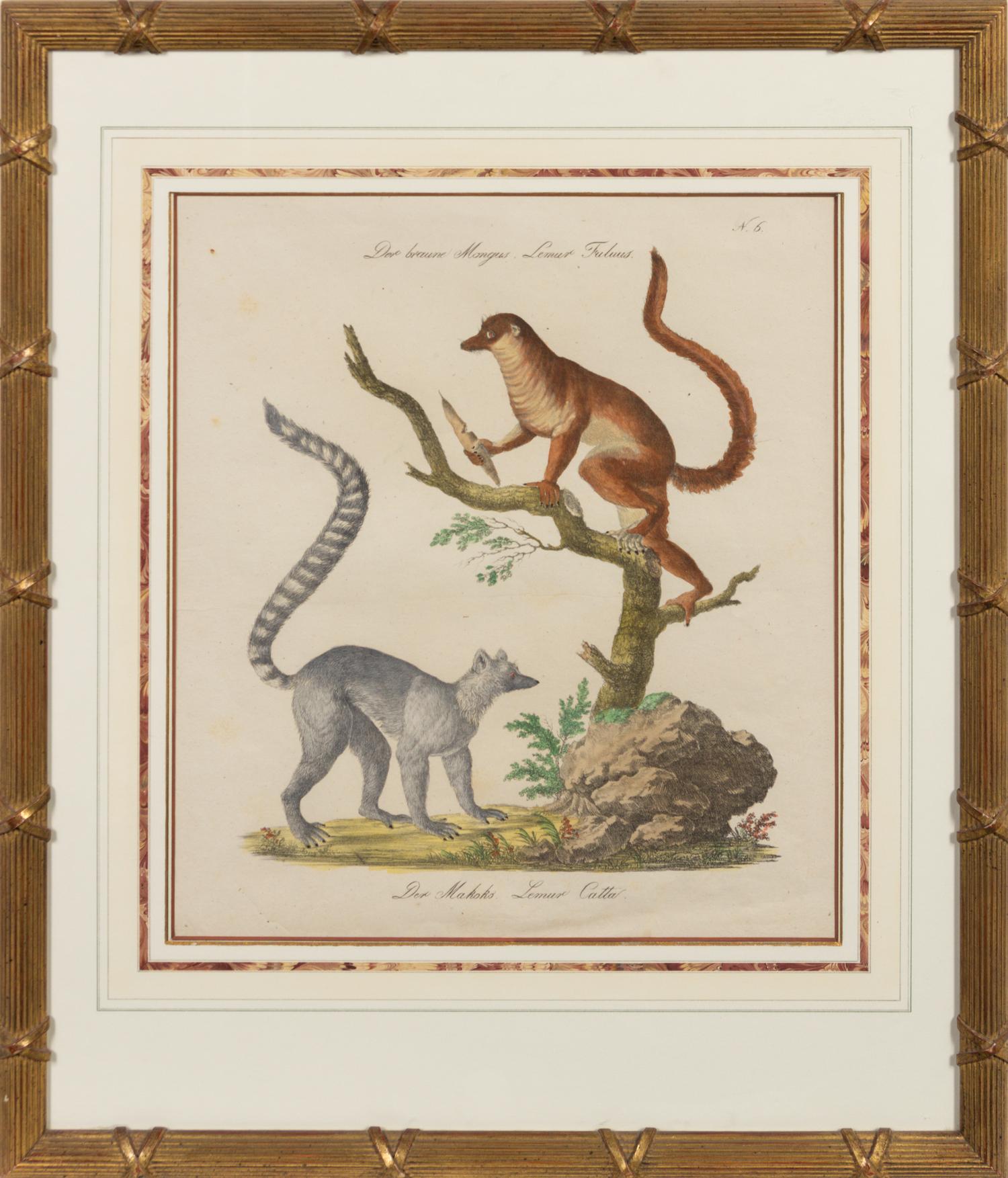 A Set of Eight Animalier Prints 16 3/4 x 13 1/2 inches. — 19TH CENTURY