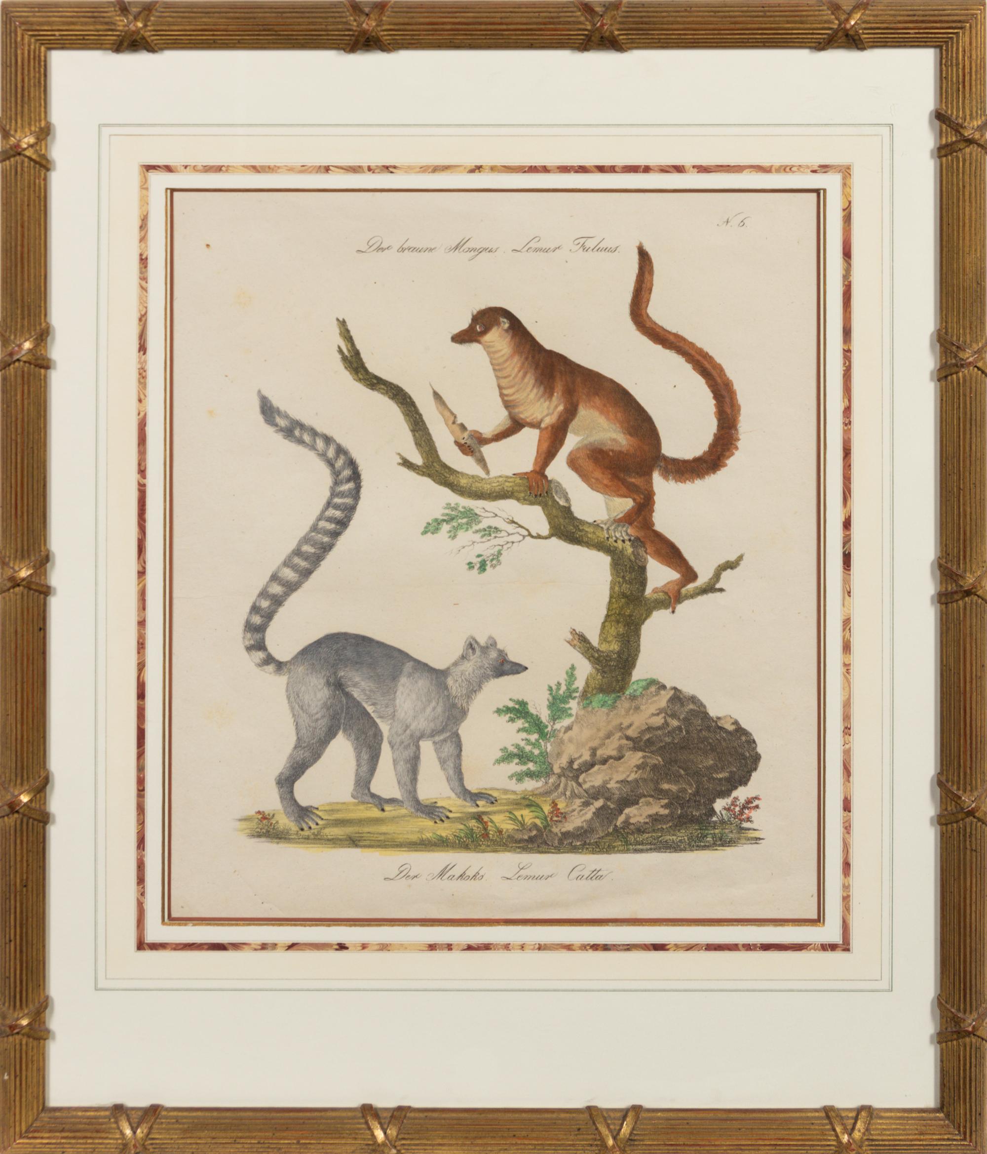 A Set of Eight Animalier Prints 16 3/4 x 13 1/2 inches. — 19TH CENTURY