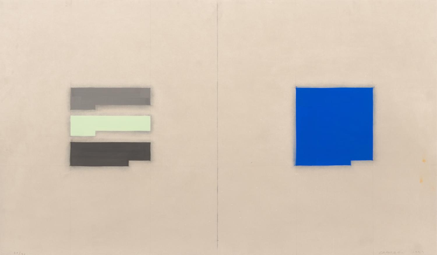 Cobalt Blue: Al, O, Co (from the Elements of Pigment series)
