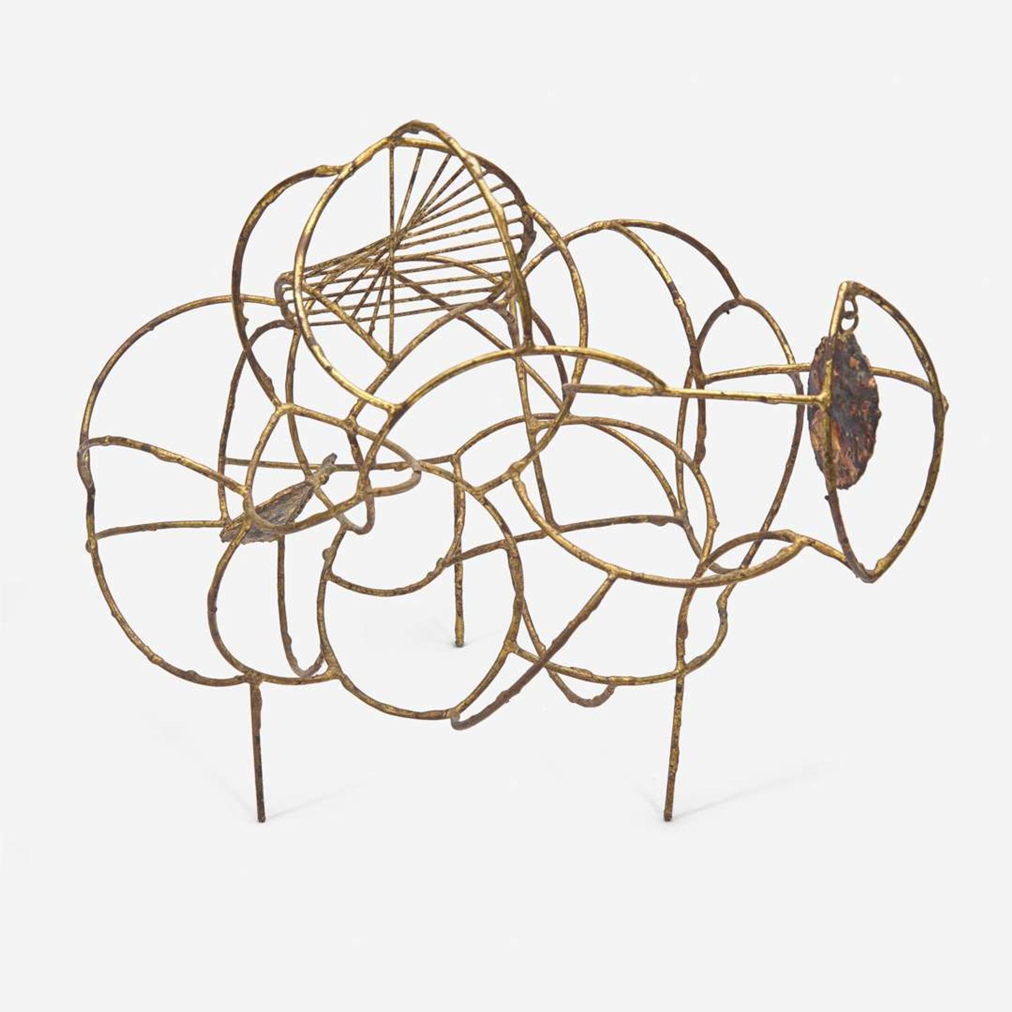 Harry Bertoia (American, 1915-1978) Bent Wire Sculpture