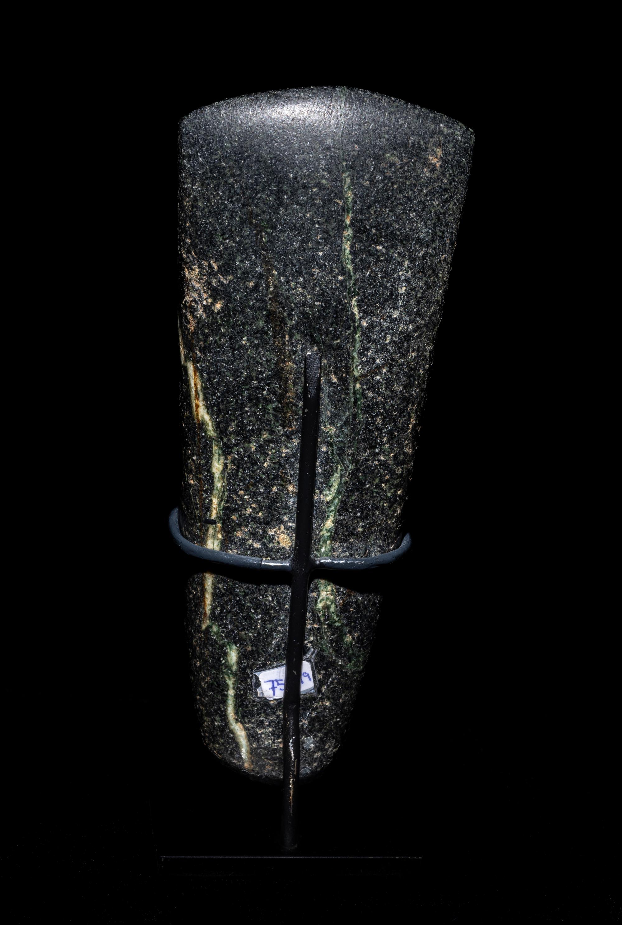 A Taino Hard Stone Celt