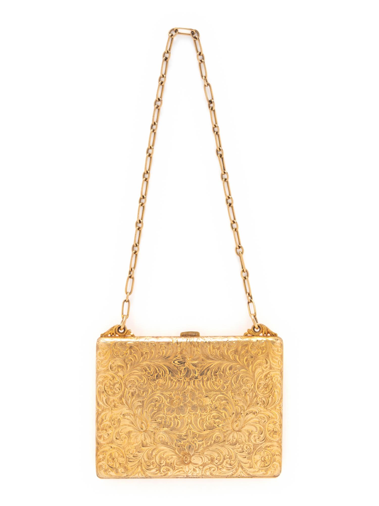 YELLOW GOLD PURSE