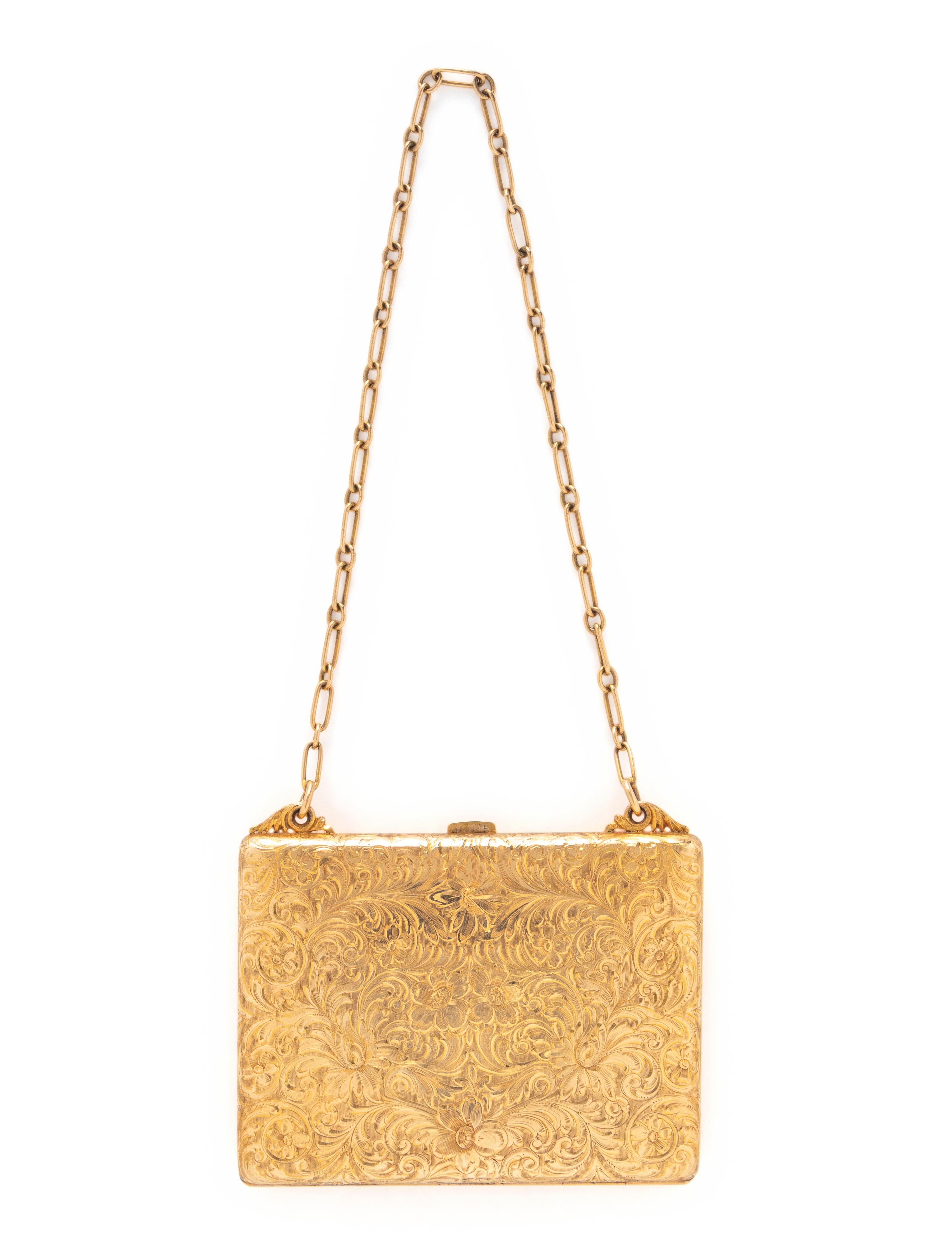 YELLOW GOLD PURSE