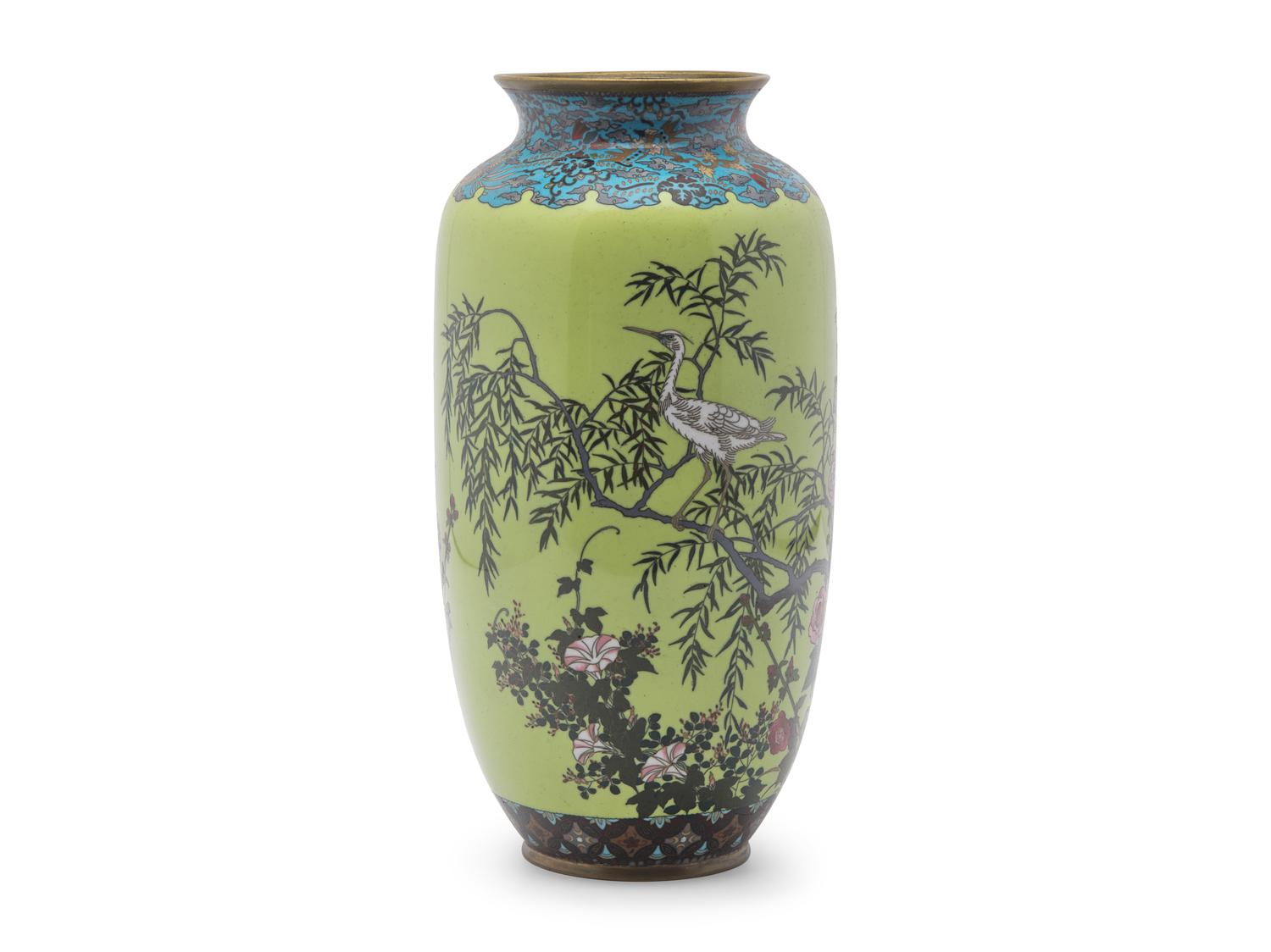 A Japanese Cloisonné Vase