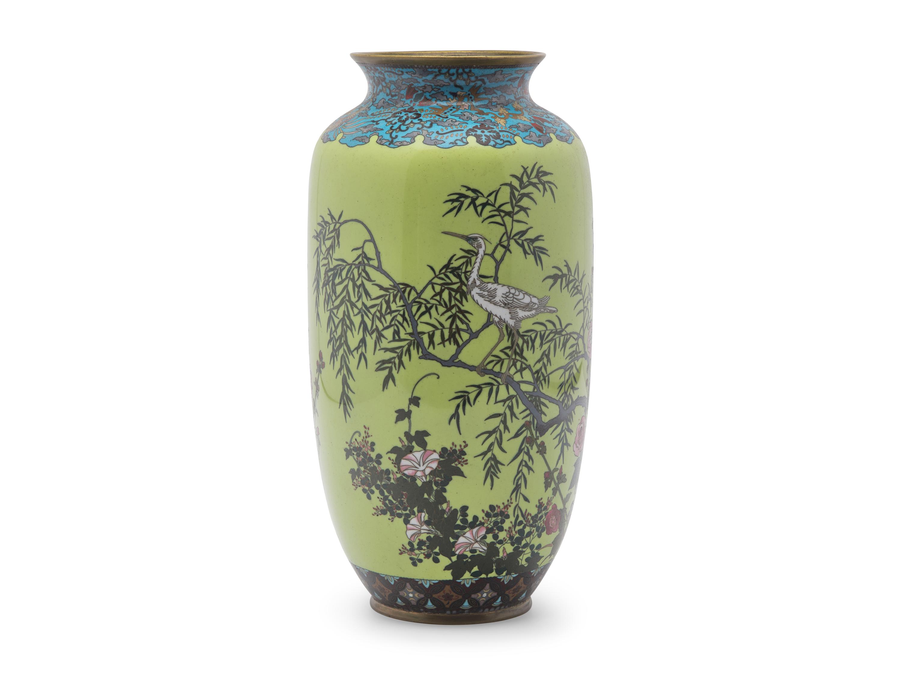 A Japanese Cloisonné Vase