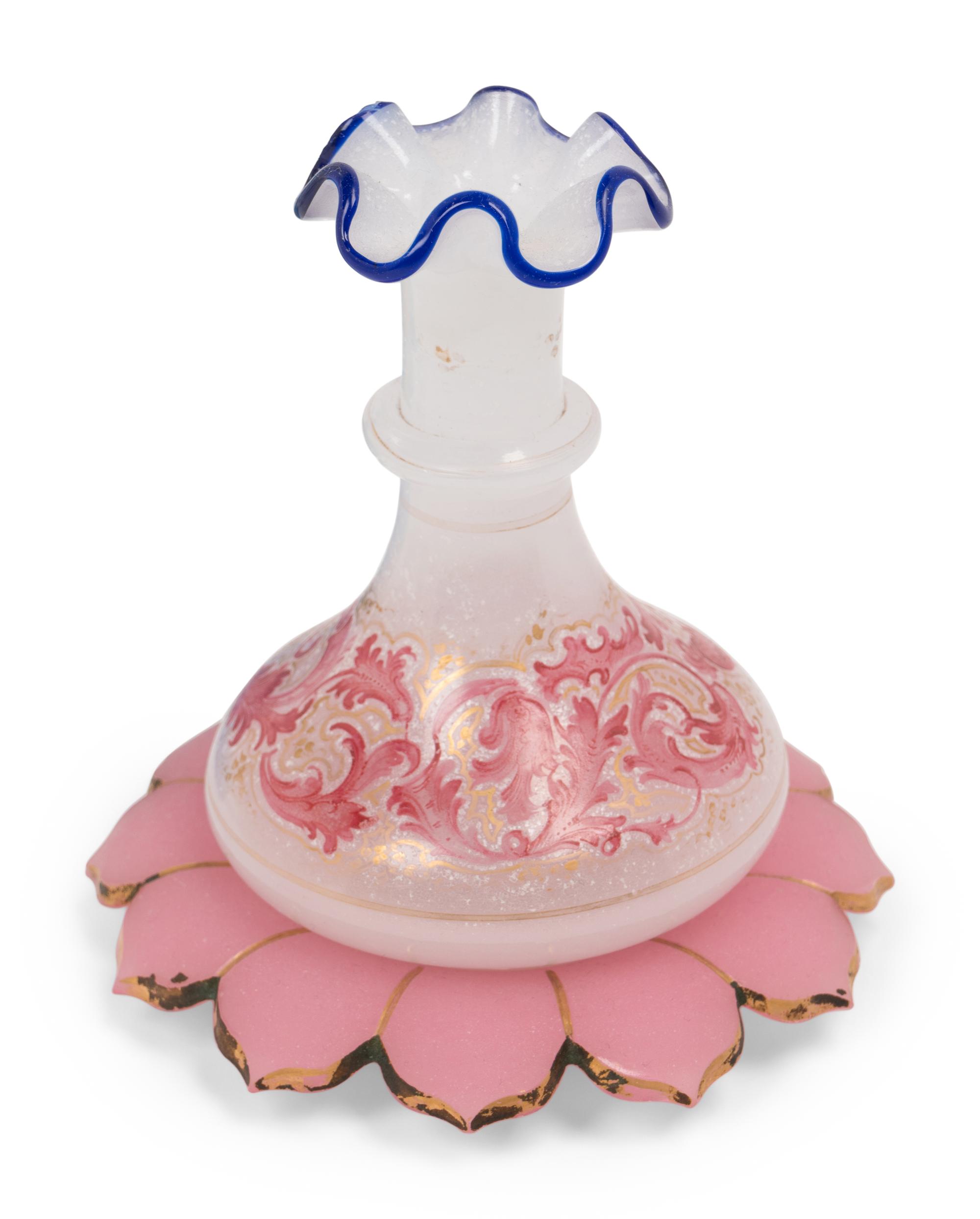 Fourteen Opaline Glass Table Articles