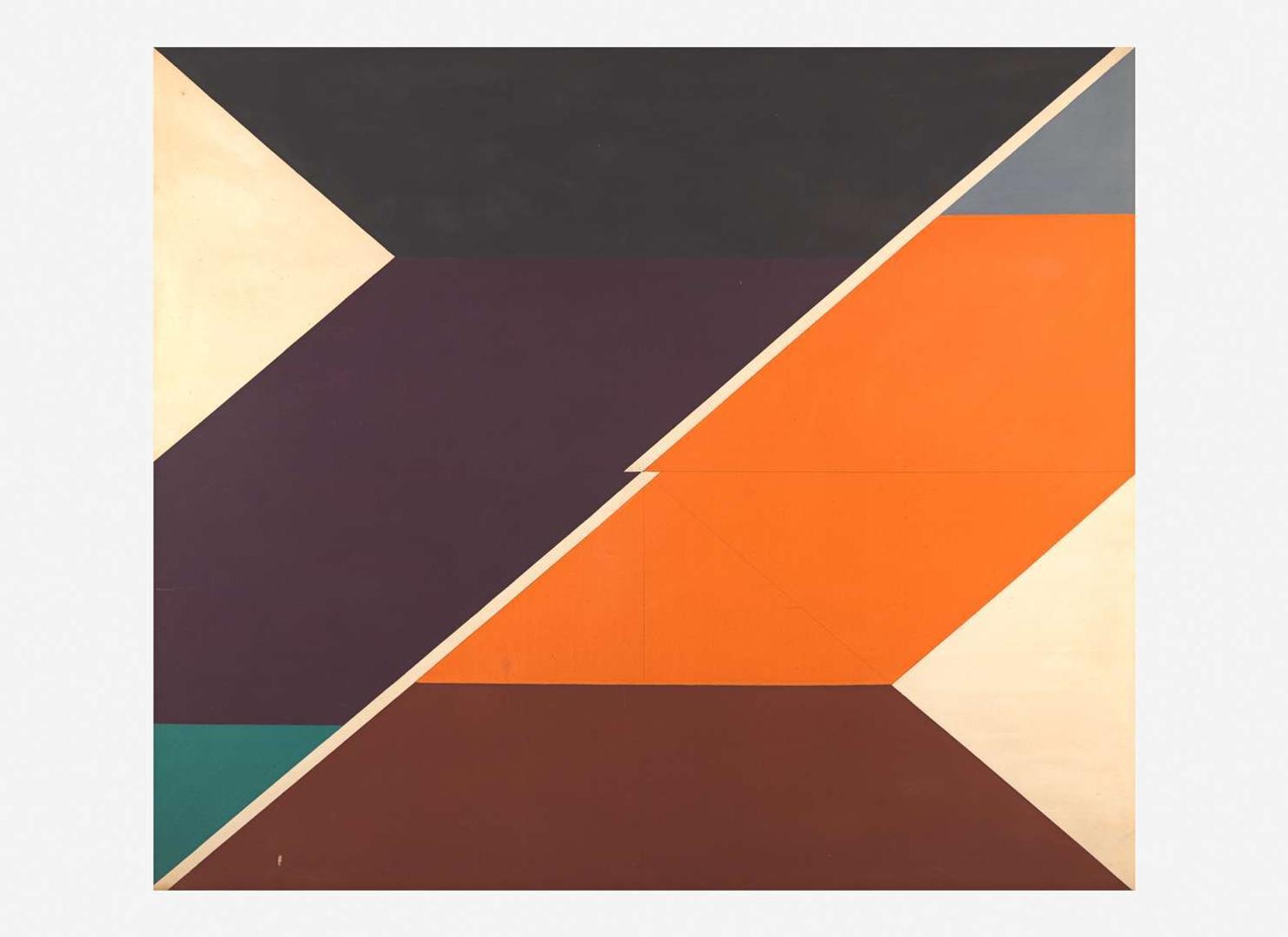 Larry Zox (American, 1936-2006), Diagonal III