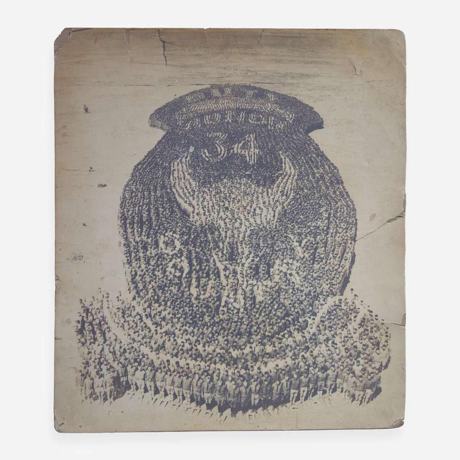 [Americana] Mole, Arthur, and John Thomas, et al. Group of 10 “Living Insignia” Photographs