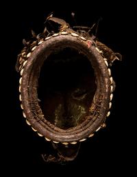 A Chokwe Bronze Mask