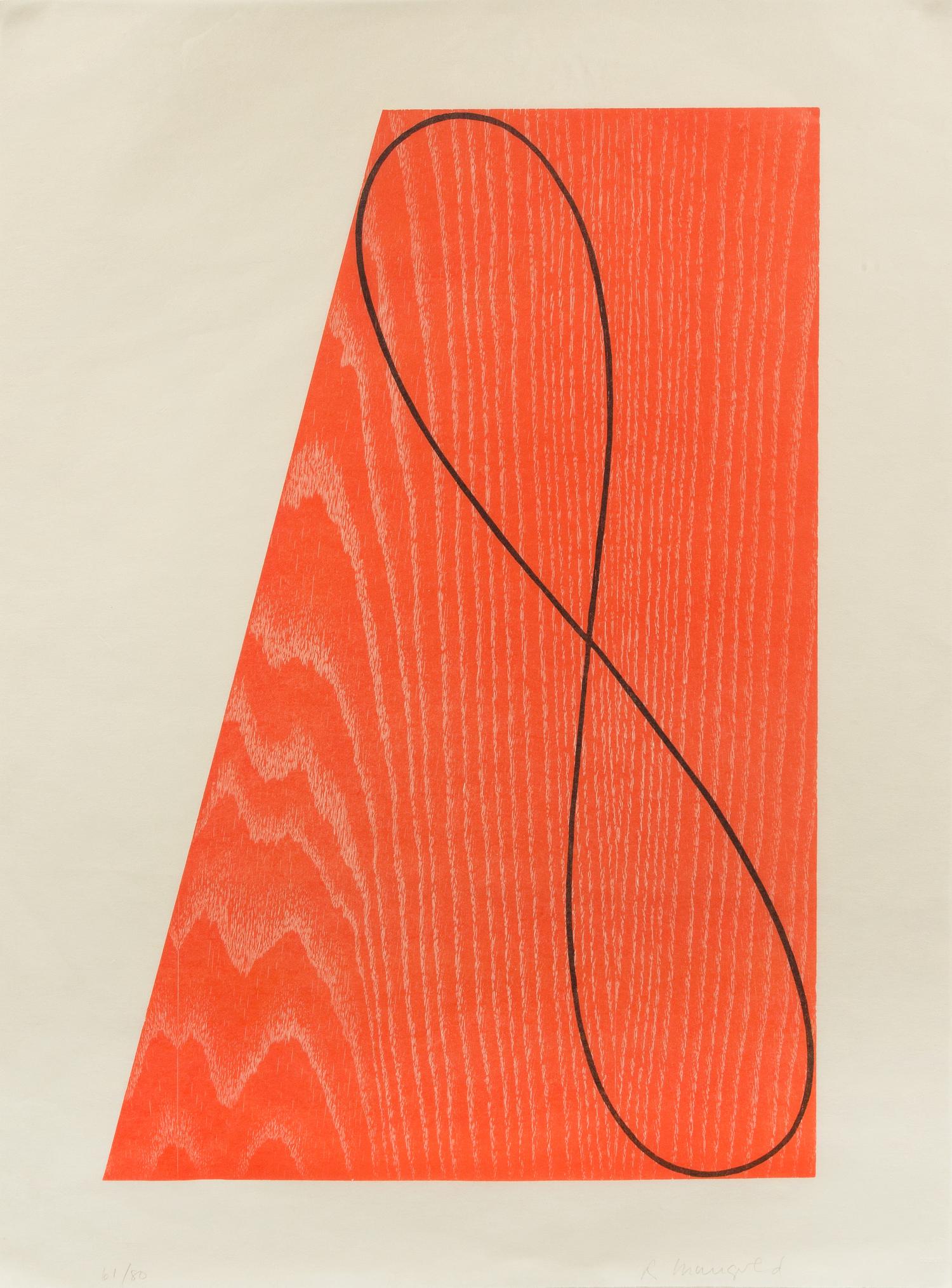 Robert Mangold, (American, born 1937), Untitled (from Skowhegan Suite), 1991