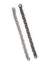 DAVID YURMAN, PAIR OF WHITE AND BLACK DIAMOND CONVERTIBLE BRACELETS/NECKLACE