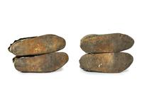 Sioux Beaded Hide Moccasins