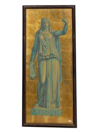 A Set of Three Panels Depicting Muses