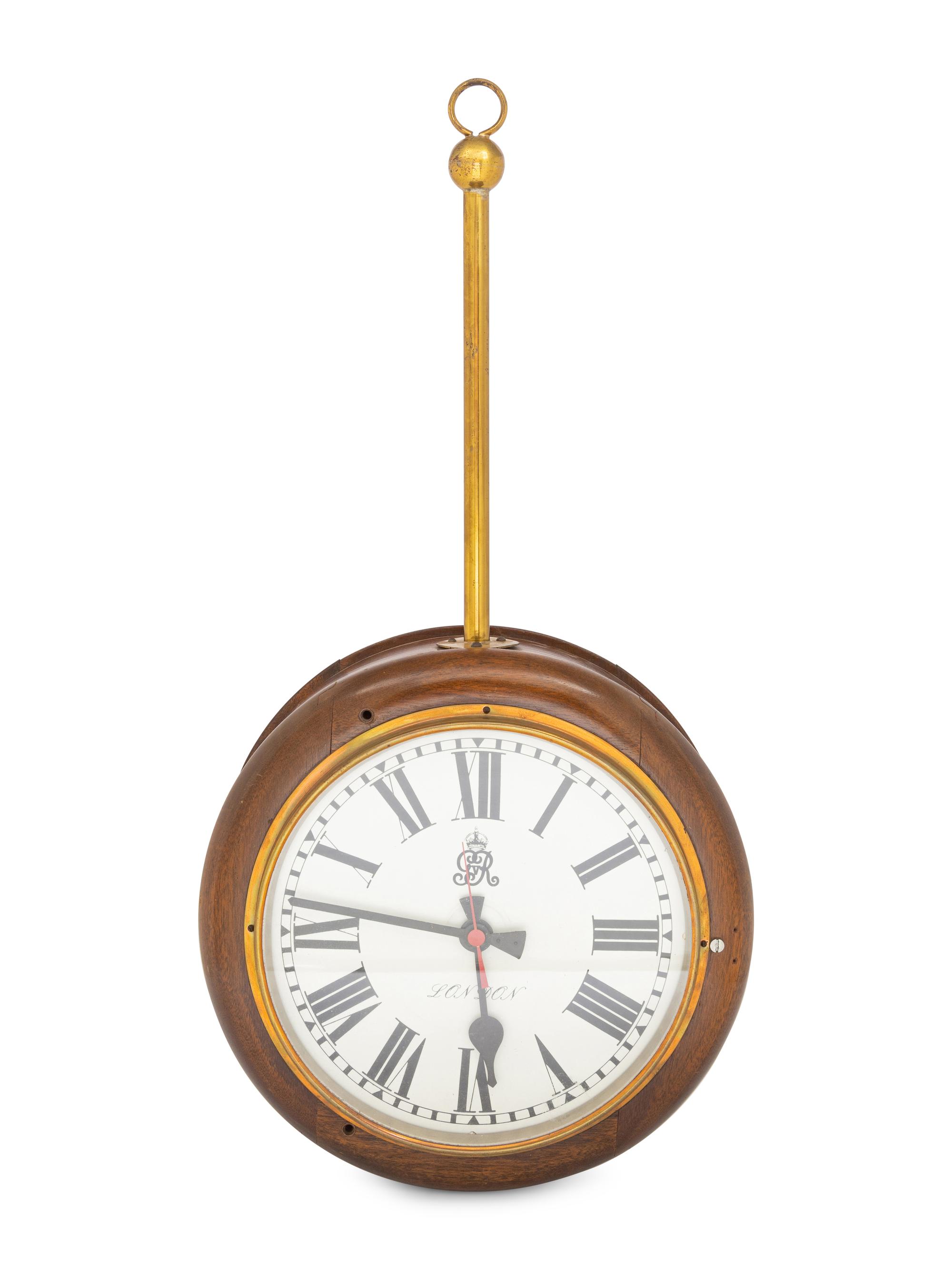 A George V Rail Station Clock