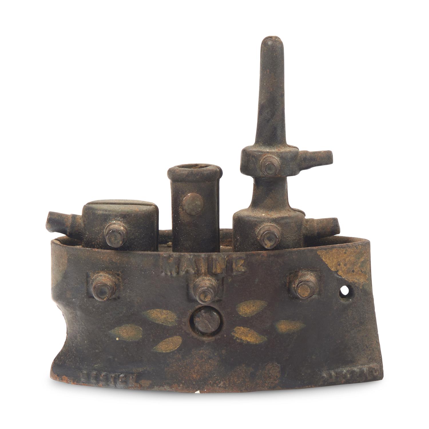 Two Cast Iron Banks