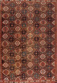 A Yomut Turkmen Wool Rug