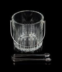 A Baccarat Rotary Ice Bucket