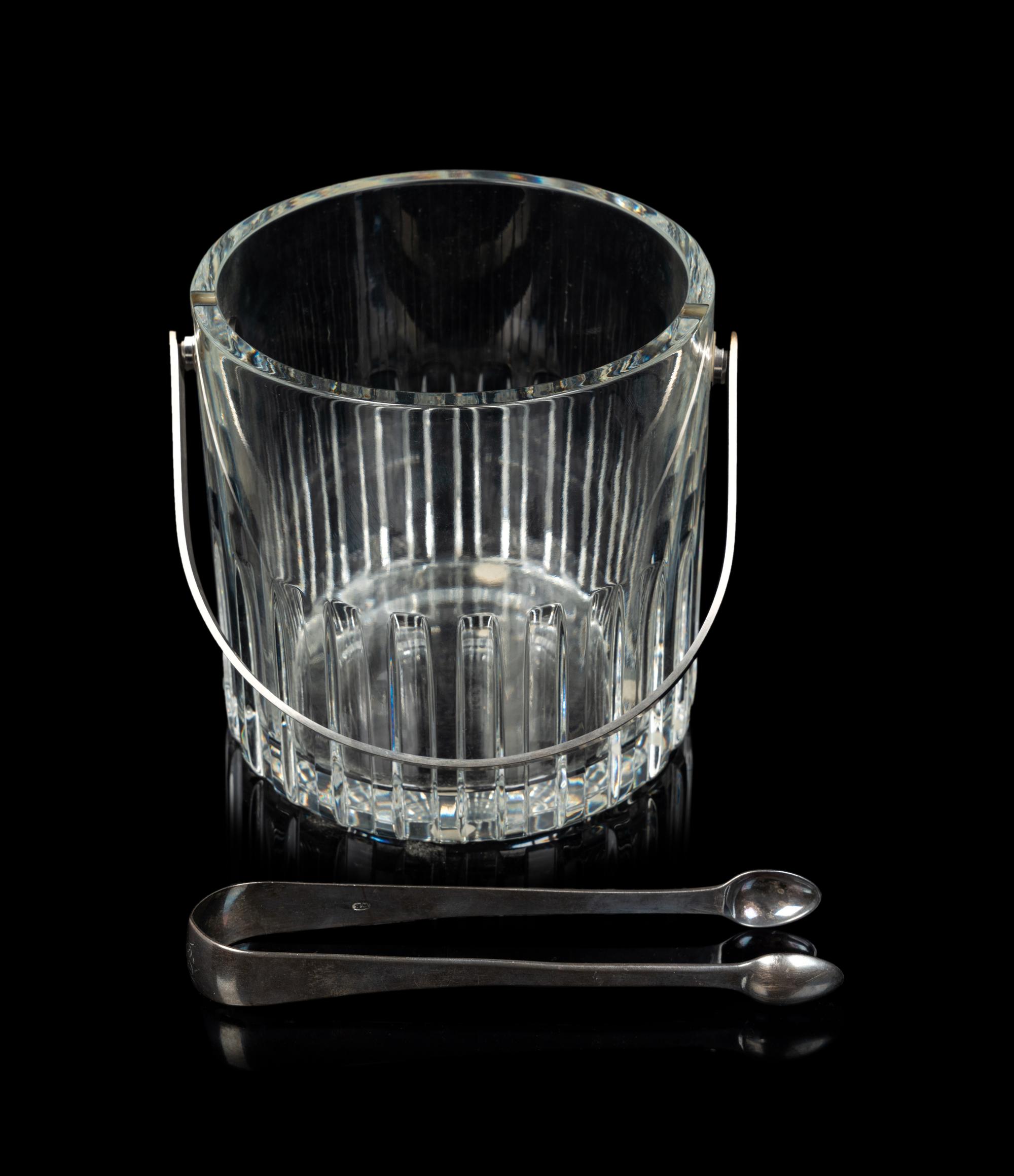 A Baccarat Rotary Ice Bucket