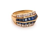 Oscar Heyman & Brothers, Sapphire and Diamond Ring