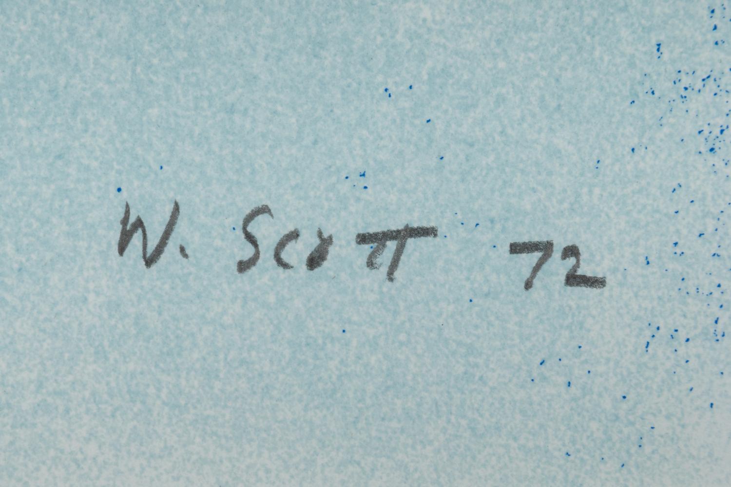 Equals and Blue Field (two prints from A Poem for Alexander ), 1972