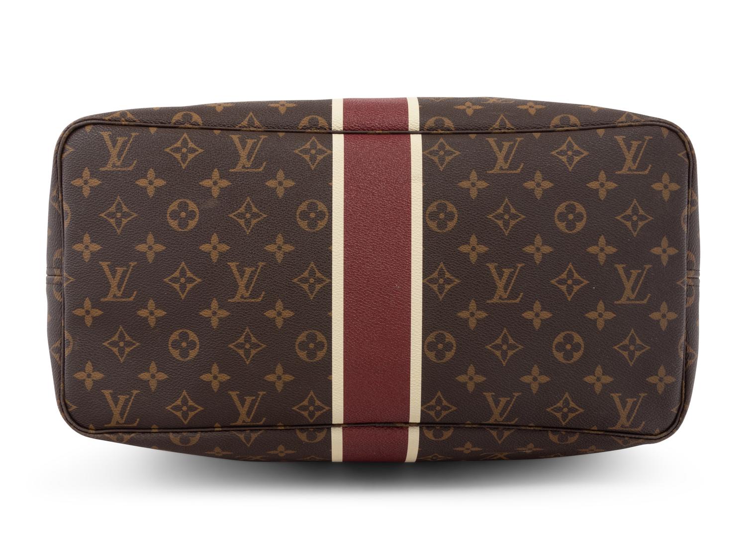 Louis Vuitton Monogram Neverfull Tote Bag and Wristlet, 2015
