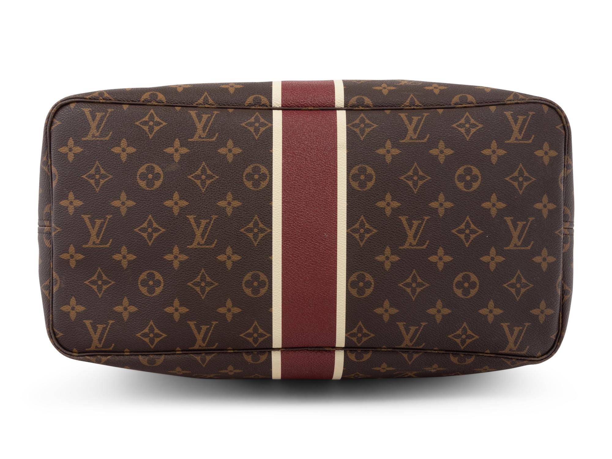 Louis Vuitton Monogram Neverfull Tote Bag and Wristlet, 2015