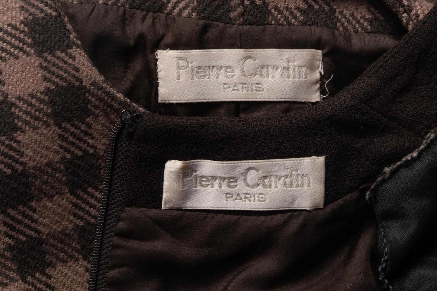 Pierre Cardin Haute Couture Tartan Jacket and Dress