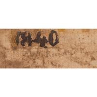 Exceptional William Henry Harrison 1840 Great Harrison BBQ Folk Art Campaign Banner
