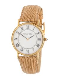 TIFFANY & CO., YELLOW GOLD WATCH