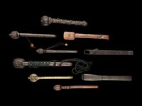 Nine Japanese 'Animal' Portable Writing Sets, Yatate