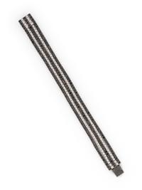 DIAMOND AND BLACK DIAMOND BRACELET